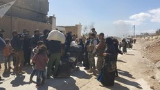 Chiến sự Syria: Người dân Duma biểu tình gây áp lực cho nhóm phiến quân Jaysh al-Islam