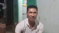 Anh Đỗ Văn Tiến - người tài xế xe tải có pha bẻ lái cứu mạng hai nữ sinh. Ảnh: NLĐ