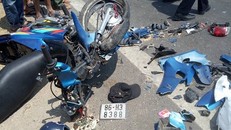 Hiện trường vụ tai nạn. Vietnamnet