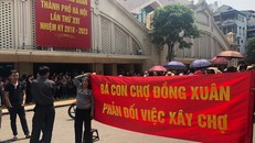 Quận Hoàn Kiếm khẳng định không có chuyện xây lại chợ Đồng Xuân