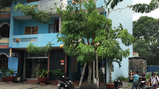 Khách sạn nơi phát hiện thi thể trung tá Đông. Ảnh: Tuổi Trẻ