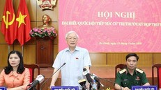 Tổng Bí thư: 'Lò nóng rực lên rồi nhưng vẫn còn nhiều việc phải làm'