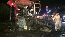 Hiện trường vụ tai nạn. Ảnh: VTC