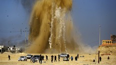 Israel không kích tên lửa vào các mục tiêu của Hamas tại Dải Gaza