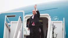 Thủ tướng lên đường dự Hội nghị G7 mở rộng và thăm Canada