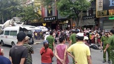 Hiện trường vụ tai nạn. Ảnh: VietNamNet