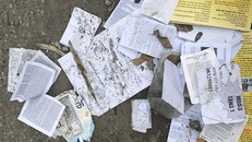 Phao thi THPT quốc gia xuất hiện ở Hà Nội và Quảng Nam