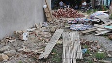 Hiện trường vụ tai nạn. Ảnh: VTC