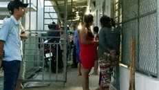 Hiện trường nơi người đàn ông tử vong. Ảnh: Zing