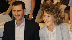 Vợ chồng Tổng thống Syria Bashar al-Assad. Ảnh: Sputnik