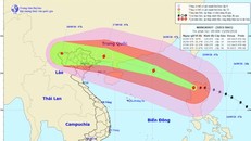 Bão MANGKHUT đổ bộ vào biển Đông, sức gió mạnh cấp 16