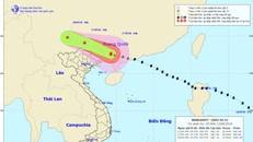 Bão Mangkhut suy yếu, toàn miền Bắc có mưa to trong ngày