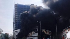 Hiện trường vụ hỏa hoạn. Ảnh: VTC News