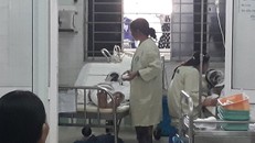 Các nạn nhân đều bị bỏng nặng sau vụ nổ. Ảnh: Thanh Niên