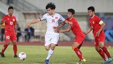Công Phượng đã có một trận đấu ấn tượng trong chiến thắng của đội tuyển Việt Nam. Ảnh: VnExpress