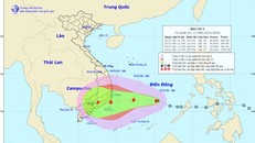 Bão số 9 sẽ mạnh lên cấp 12 trước khi đổ bộ vào bờ biển Nam Trung Bộ