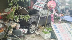 Hiện trường vụ tai nạn. Ảnh: Tiền Phong