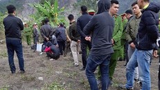 Hiện trường nơi phát hiện thi thể. Ảnh: Báo Quảng Ninh