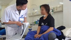 Hiện Q. đang được điều trị tại bệnh viện. Ảnh: Thanh Niên