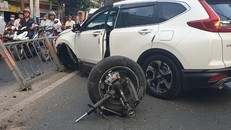 Hiện trường vụ tai nạn. Ảnh: TTXVN