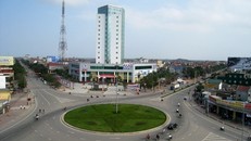 Thành phố Hà Tĩnh. Ảnh: Vietnamplus