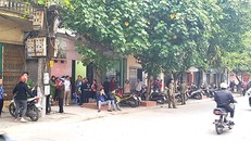 Hiện trường vụ thảm sát. Ảnh: PLO