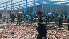 Hiện trường vụ tai nạn. Ảnh: Tiền Phong