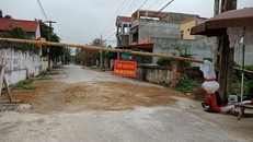 Chốt kiểm dịch được lập 24/24 giờ trên địa bàn huyện Thiệu Hóa, tỉnh Thanh Hóa để ngăn tả heo châu Phi lan rộng Ảnh: NLĐ