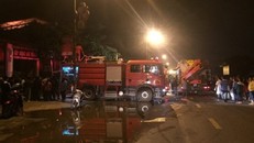 Hiện trường vụ hỏa hoạn. Ảnh: VTC News