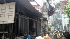 Hiện trường vụ nổ. Ảnh: Zing