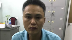 Đối tượng Hoan tại cơ quan Công an. Ảnh: NLĐ