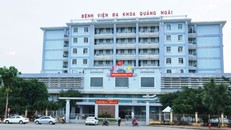 Bệnh viện Đa khoa Quảng Ngãi .Ảnh: Tiền Phong