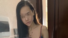 Đối tượng Nguyễn Thị Cúc tại cơ quan Công an. Ảnh: CACC