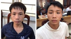 Hai đối tượng Vũ Trung Trực (trái) và Trần Đắc Chương (phải). Ảnh: Tiền Phong