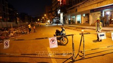 Hà Nội rào chắn đường Quốc Tử Giám để làm đường sắt Nhổn-Ga Hà Nội