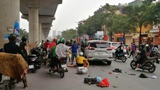 Xác định danh tính tài xế gây tai nạn liên hoàn tại Hà Nội