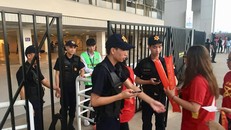 Tăng cường an ninh tại SVĐ Mỹ Đình trong hai trận đấu của đội tuyển Việt Nam