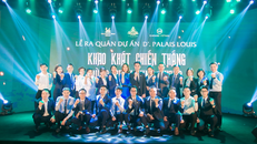 Tinh thần quyết tâm được thể hiện trong Buổi Lễ ra quân dự án D’. Palais Louis.