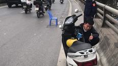 Hiện trường vụ tai nạn.