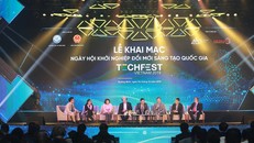 Các diễn giả trong nước và quốc tế tham gia phần Tọa đàm.