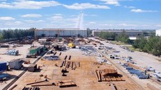 Nhà máy chế tạo thiết bị LILAMA 69-3 – nơi xảy ra vụ tai nạn lao động. Ảnh: VietNamNet