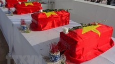 Hậu Giang tổ chức lễ truy điệu, cải táng 5 hài cốt liệt sỹ