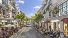 Khu phố thương mại sầm uất tại FLC Hilltop Gia Lai.