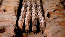 Phát hiện thêm 220 chiến binh đất nung của Tần Thủy Hoàng