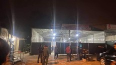 Hiện trường vụ án mạng.