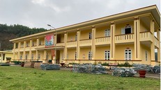 Khu vực cách ly được bố trí tại Trung đoàn 750. Ảnh: Nhân Dân