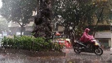 Không khí lạnh tràn về, miền Bắc có thể xuất hiện mưa đá 