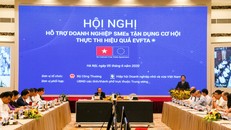 Toàn cảnh buổi hội nghị.
