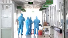 Khu vực điều trị bệnh nhân bạch hầu tại Bệnh viện Đa khoa Vùng Tây Nguyên.