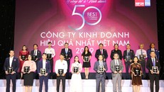 HDBank tiếp tục vào Top những Công ty Kinh doanh Hiệu quả nhất Việt Nam 